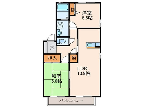 アージュトキワの物件間取画像